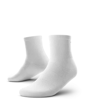 Flagship Quarter Socks White