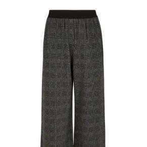 Apricot - Black & White Check Pants