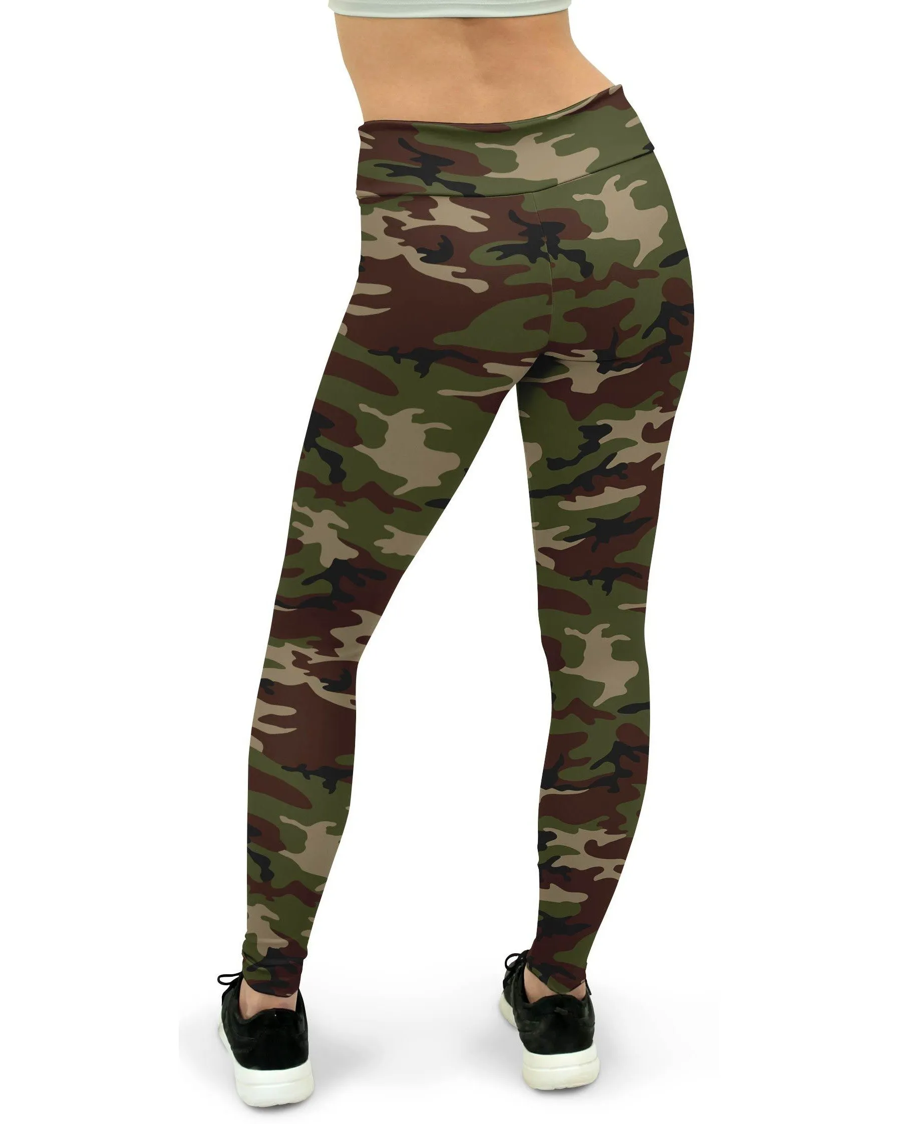 Army Camo Yoga Pants