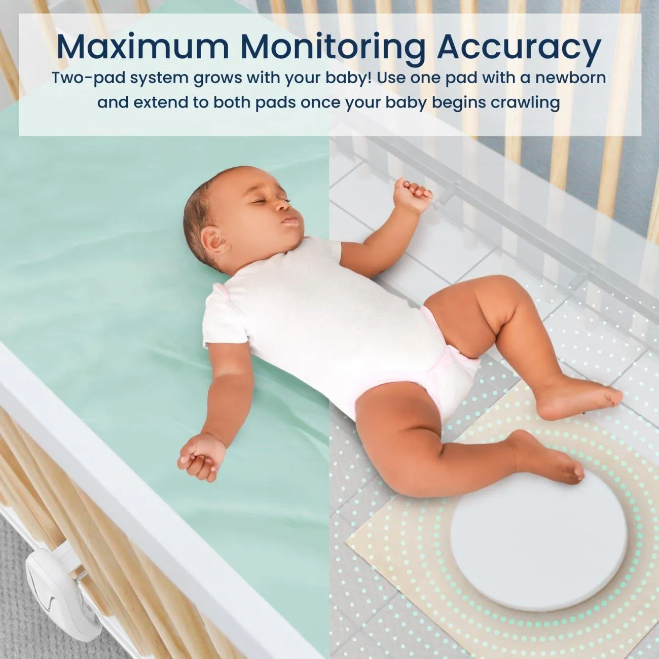 Babysense 7 - Baby Monitor with Breathing Motion Detection & Safety Alerts