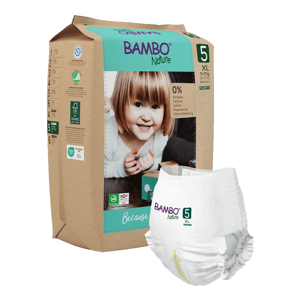 Bambo Nature Pants - Size 5 (11-17kg/24-37lbs)