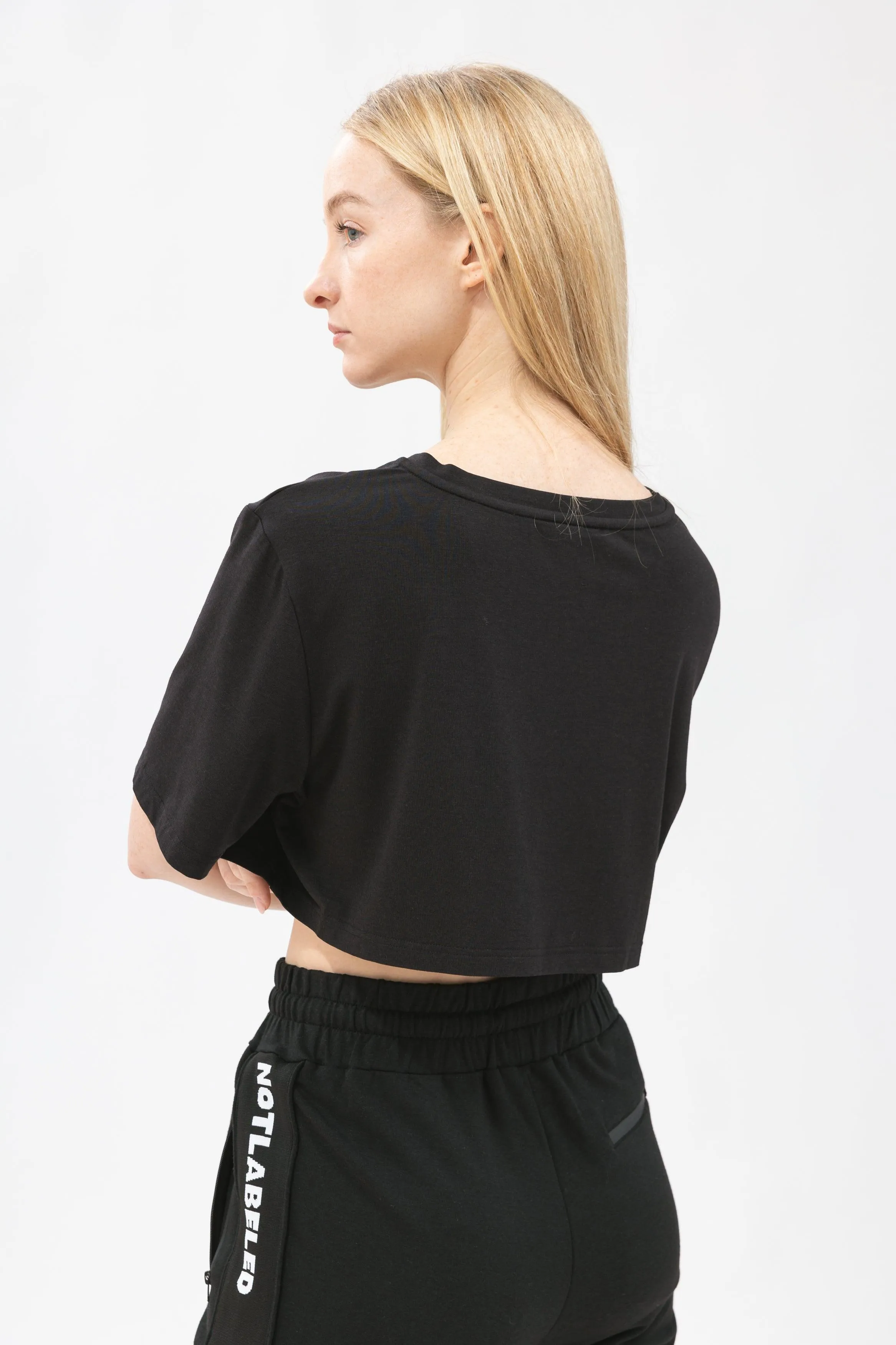 Bamboo Cropped Belly Tee