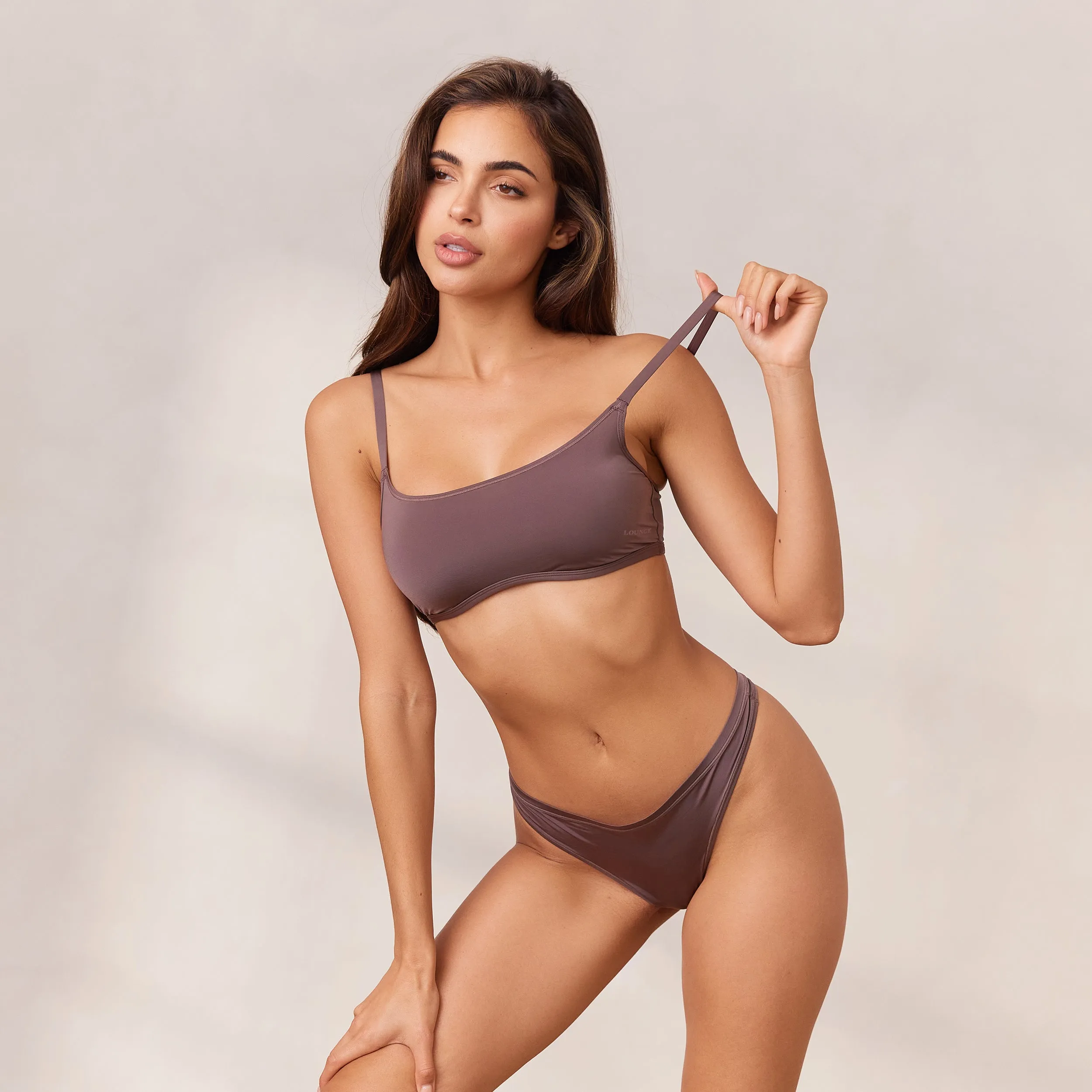 Barely There Bralette - Damson