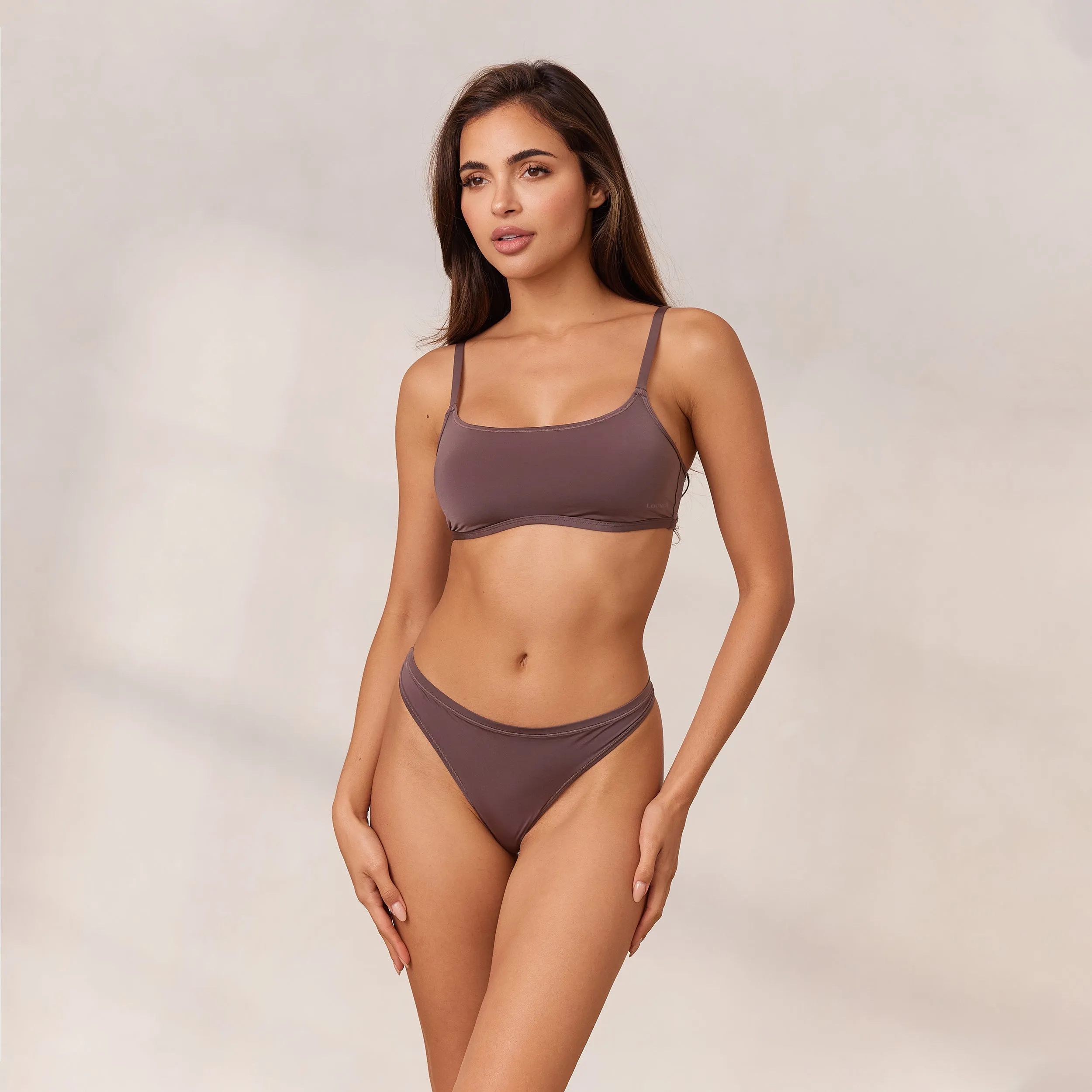 Barely There Bralette - Damson