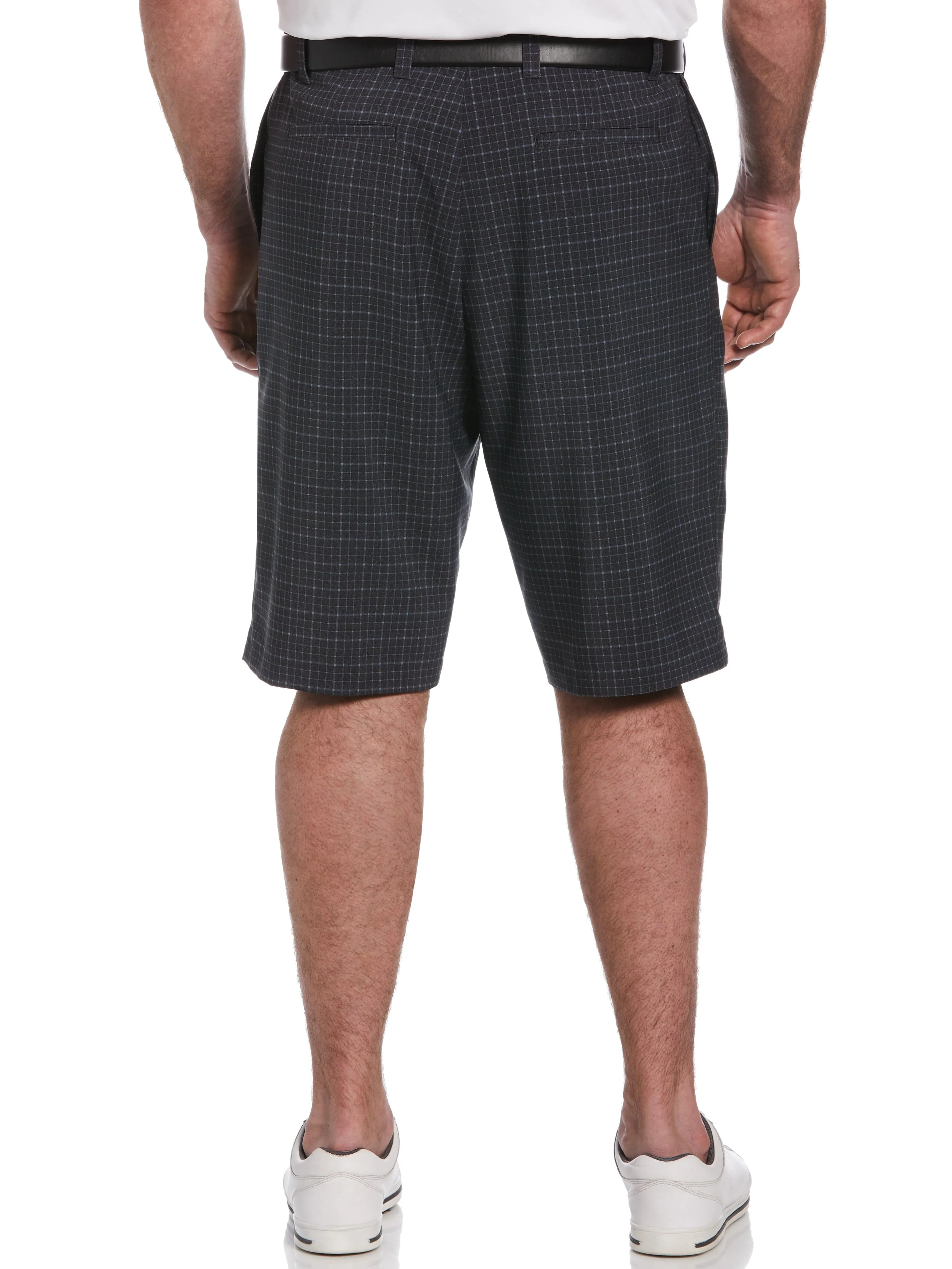 Big & Tall 4-Way Stretch Plaid Short