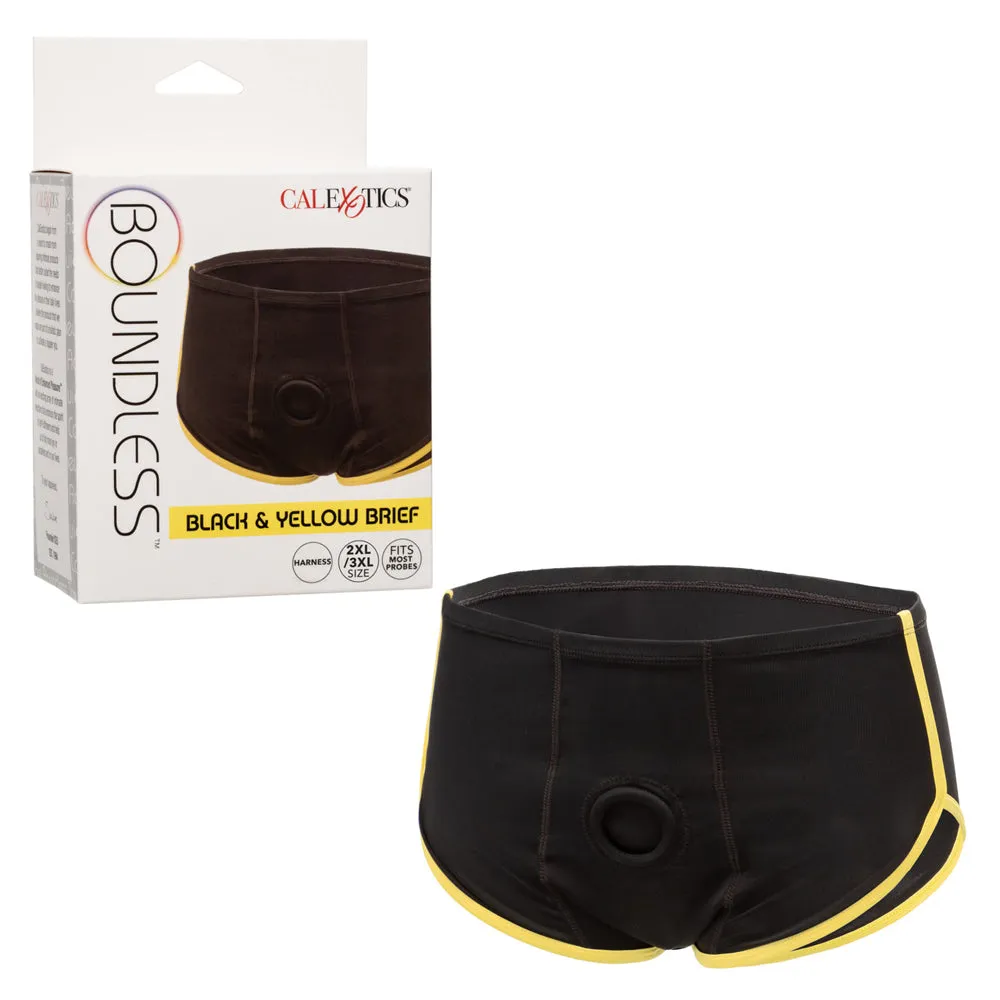 Boundless Black & Yellow Brief 2Xl/3Xl