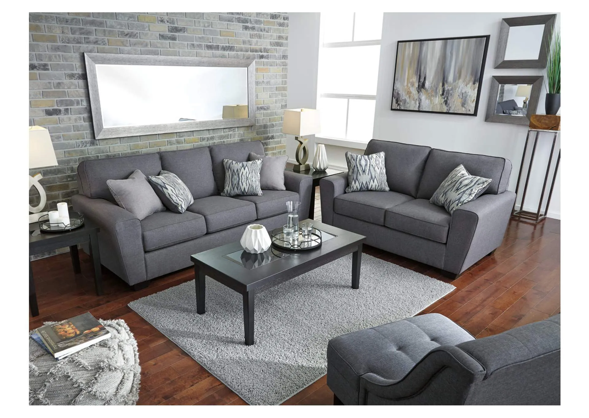 Calion Sofa And Loveseat