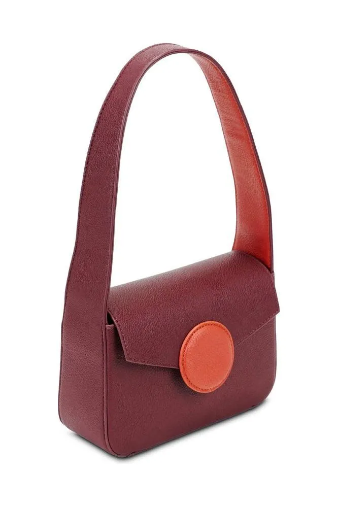 Campo Marzio Vera Baguette Bag - Red Wine