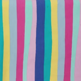 Cotton Jersey - Multi Stripe - £8.50 Per Metre - Sold By Half Metre