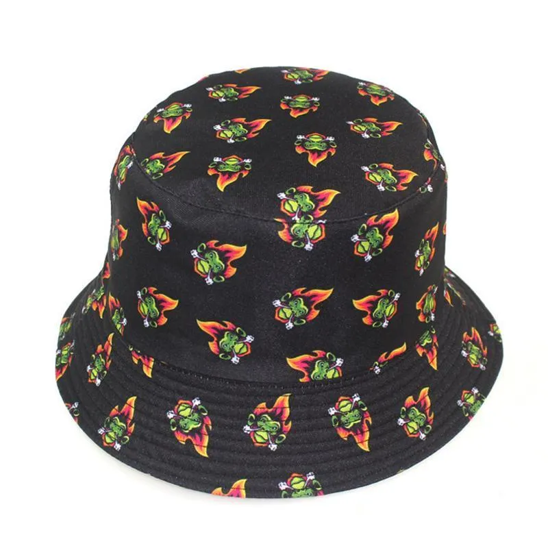 Creative Bucket Hat Fisherman Hat Fun Hat Print