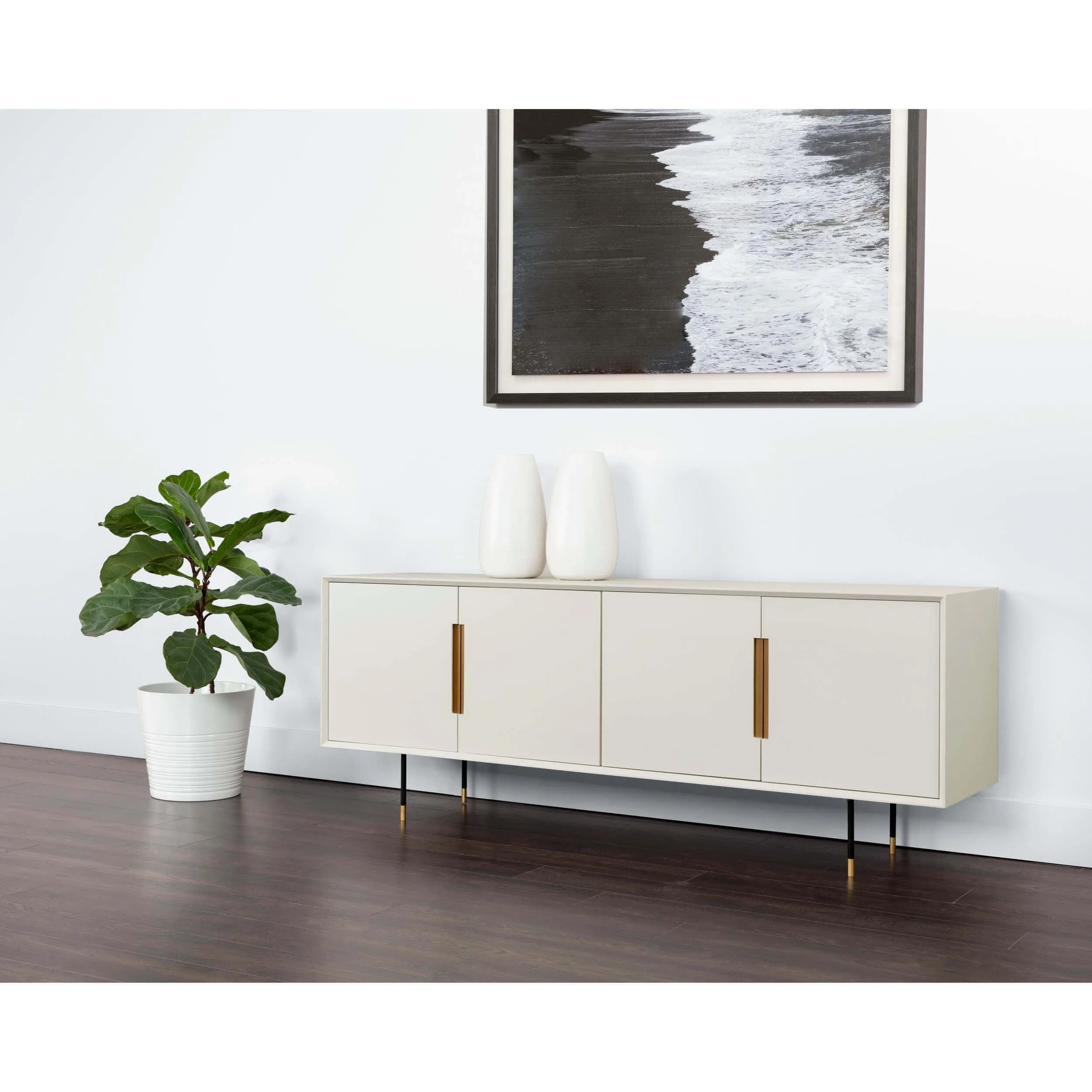 Danbury Sideboard, Modern Cream