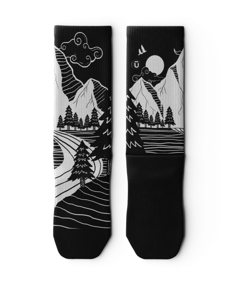 Dark 'N Light Crew Socks