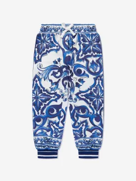 Dolce & Gabbana Girls Majolica Print Joggers