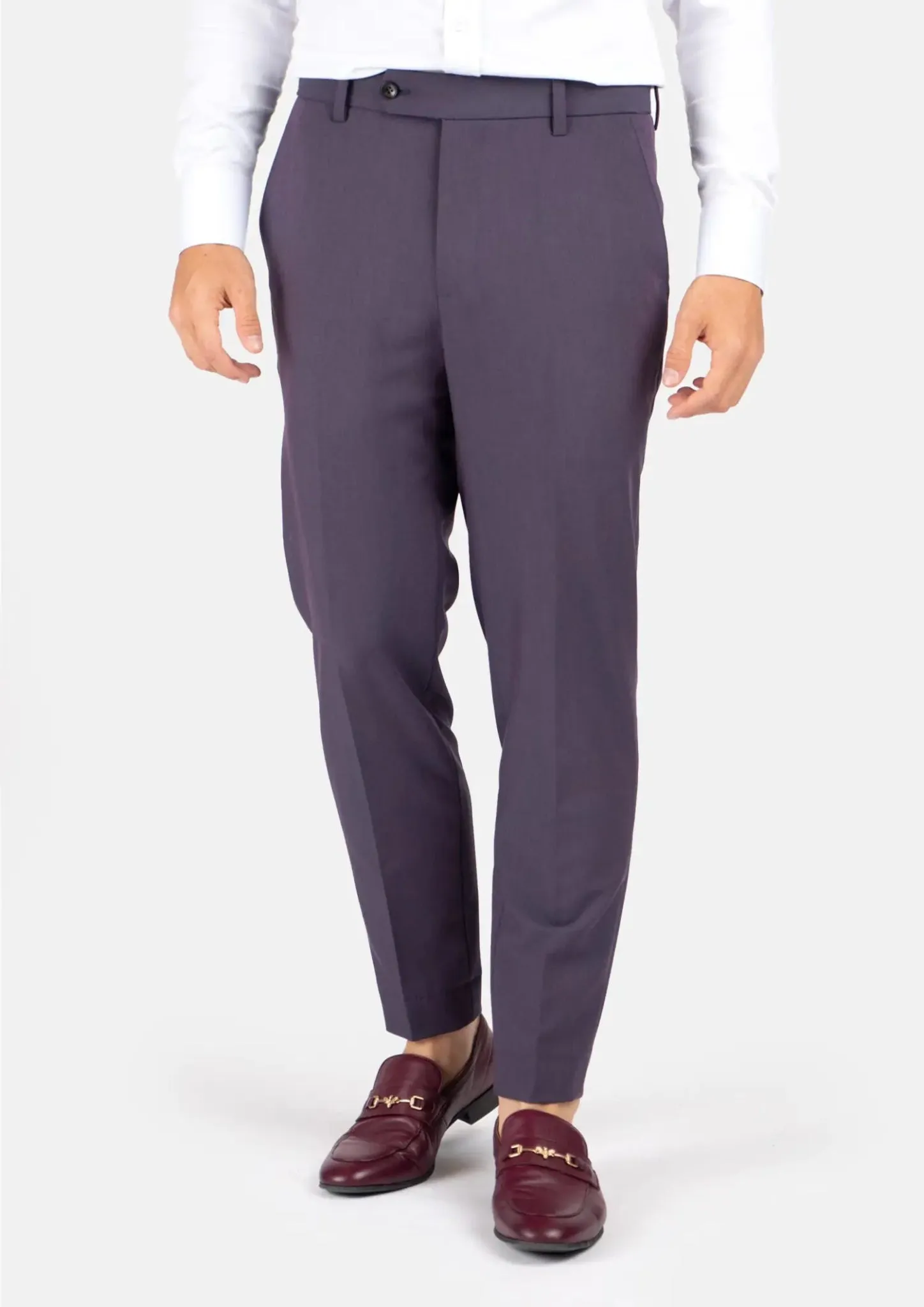 Eminence Purple Stretch Pants