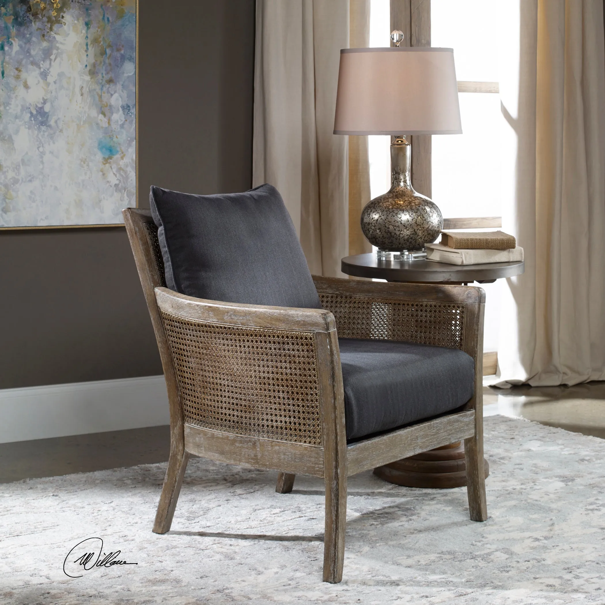 Encore Dark Gray Armchair