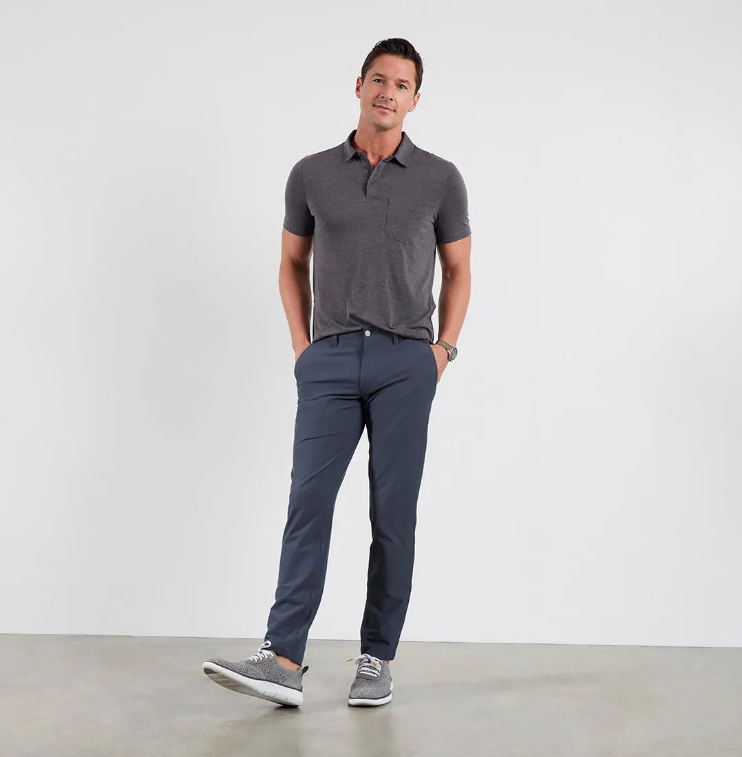 Envoy Lightweight Travel Pants Slim Fit - Blue Grey Alloy