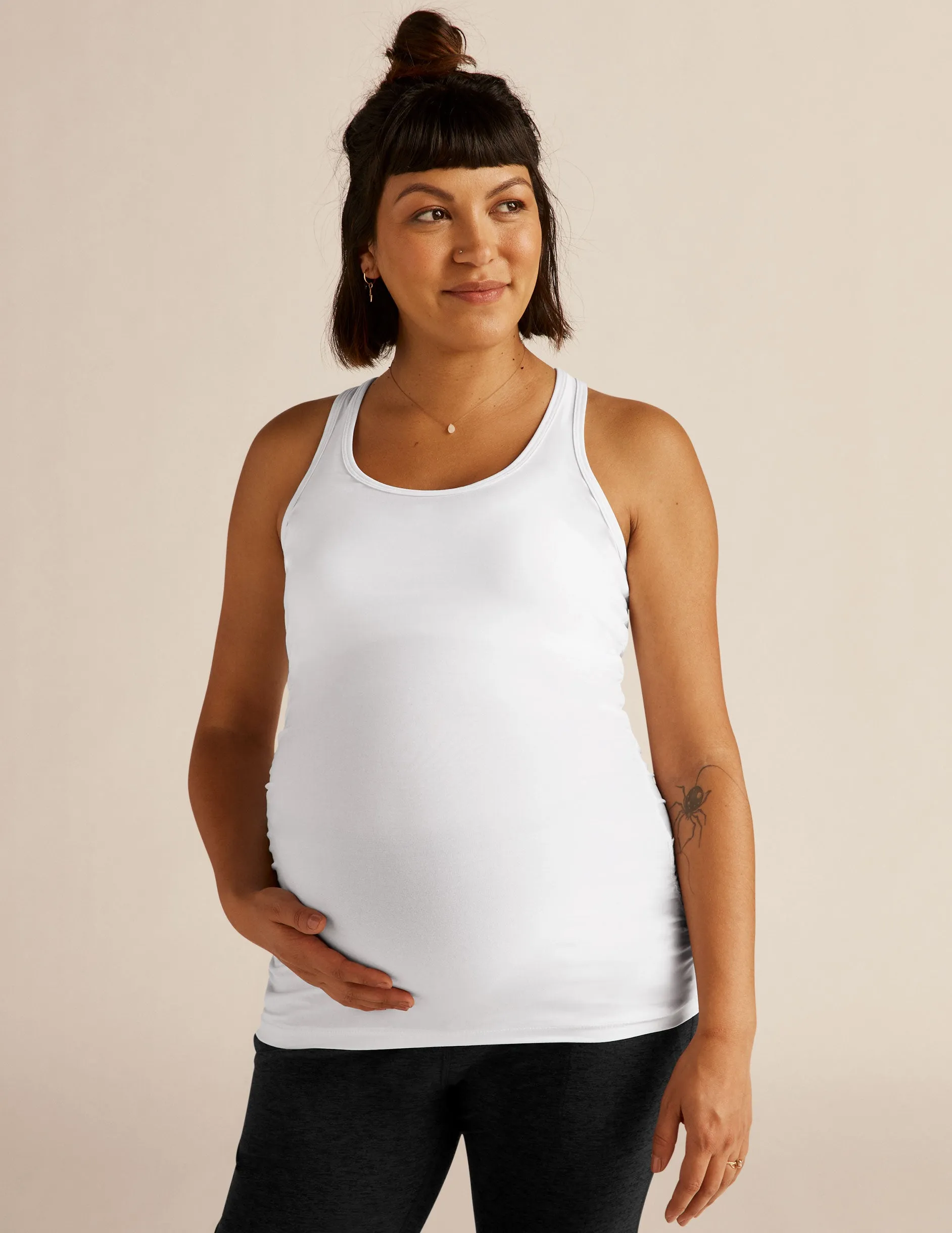 Featherweight Let It Grow Racerback Maternity Tank