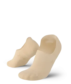 Flagship No Show Socks Beige