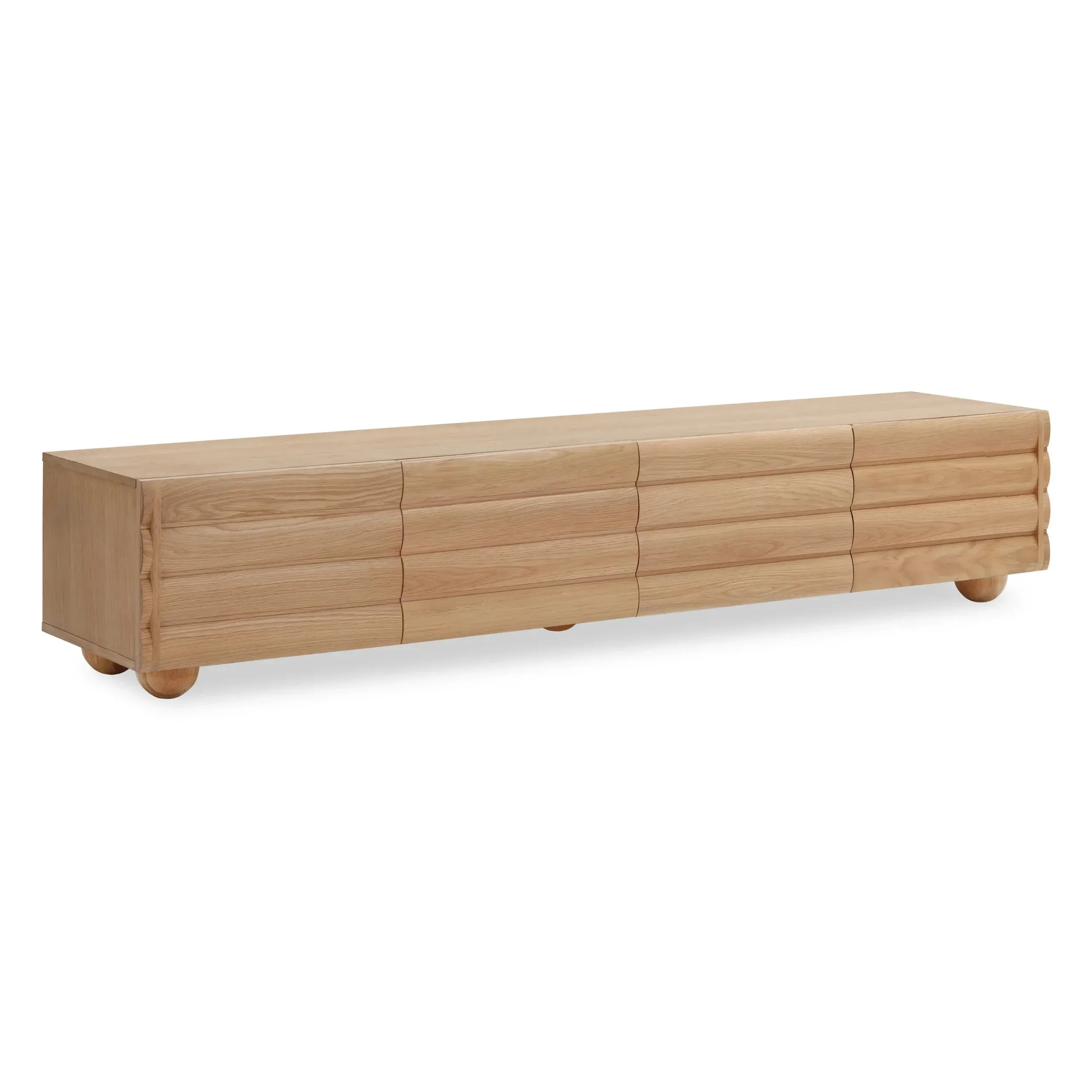 Flow Entertainment Unit 210cm - Oak