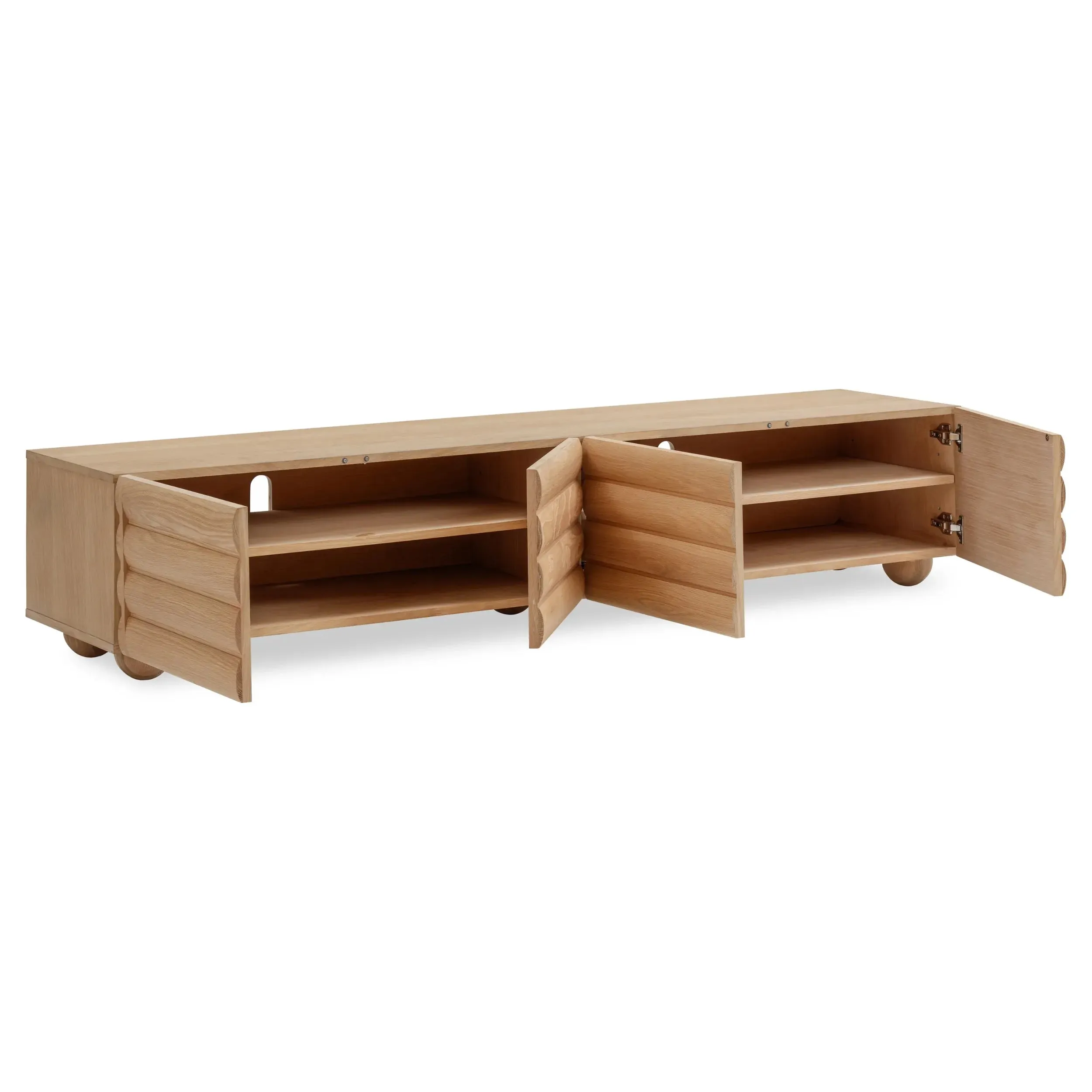 Flow Entertainment Unit 210cm - Oak