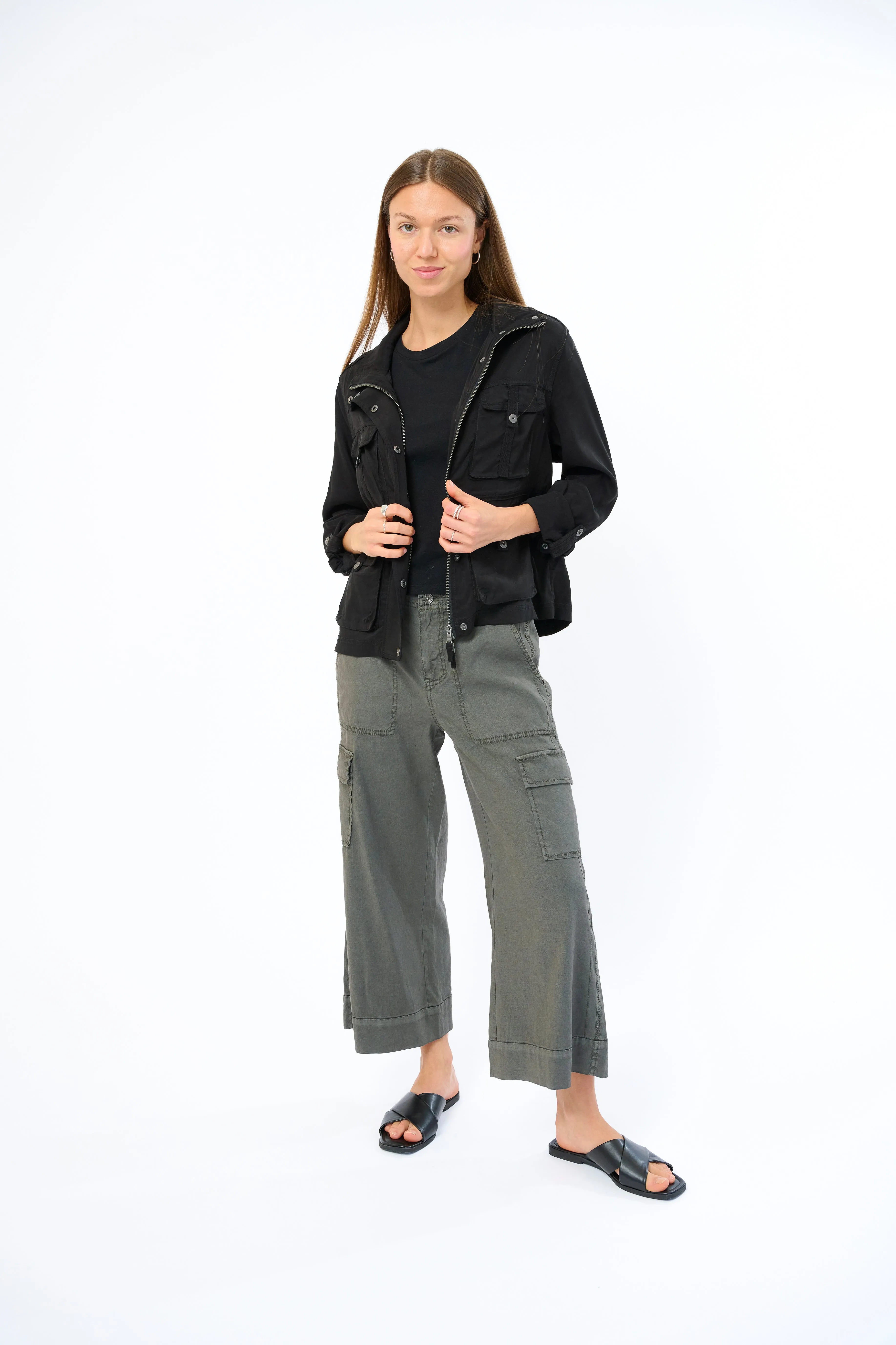 Galla Stretch Linen Pant