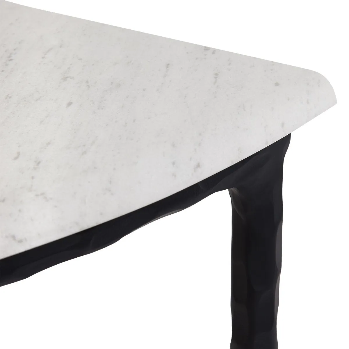 Heston Demilune Table - Black