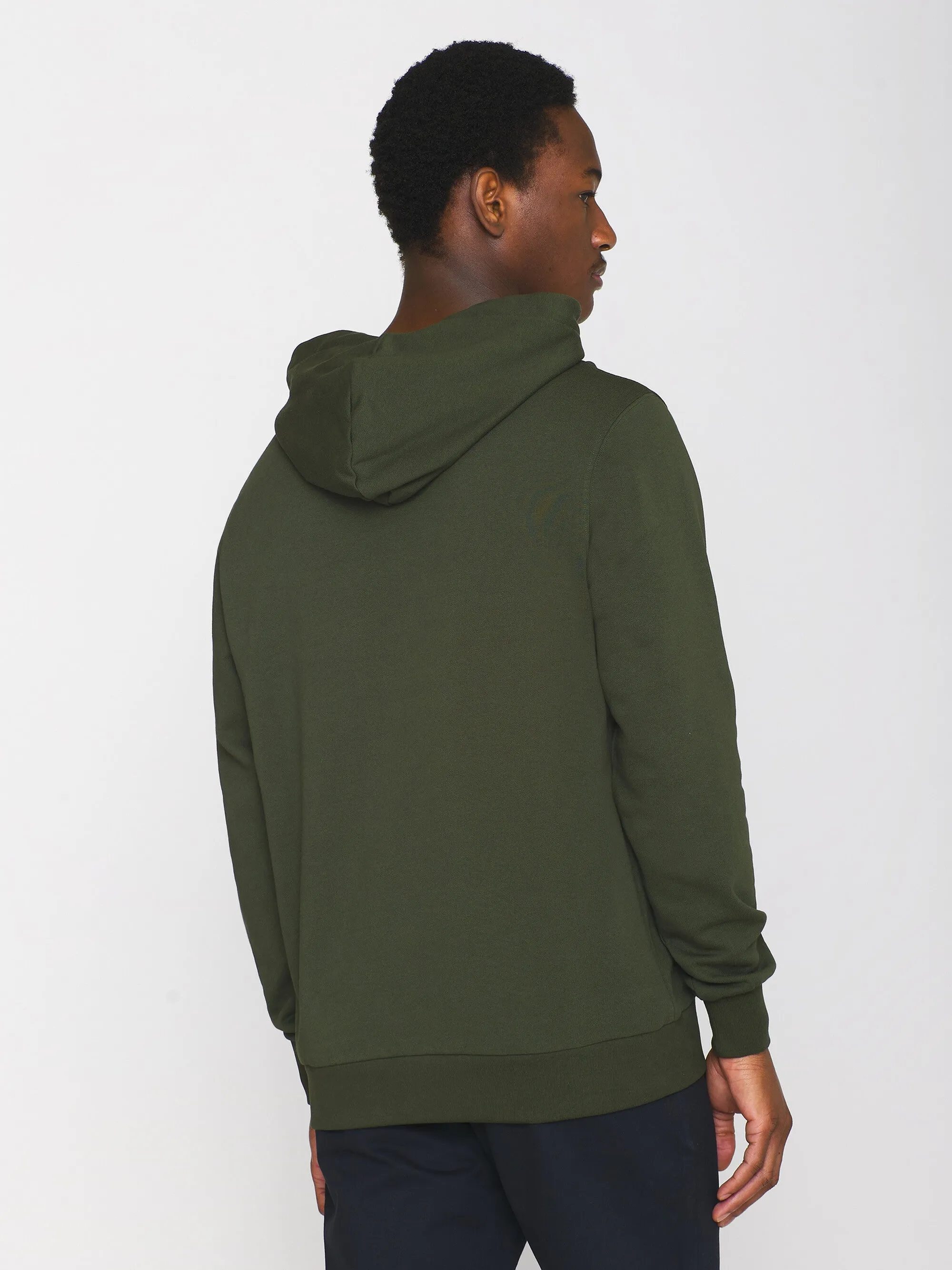 Hood basic badge sweat - Forrest Night