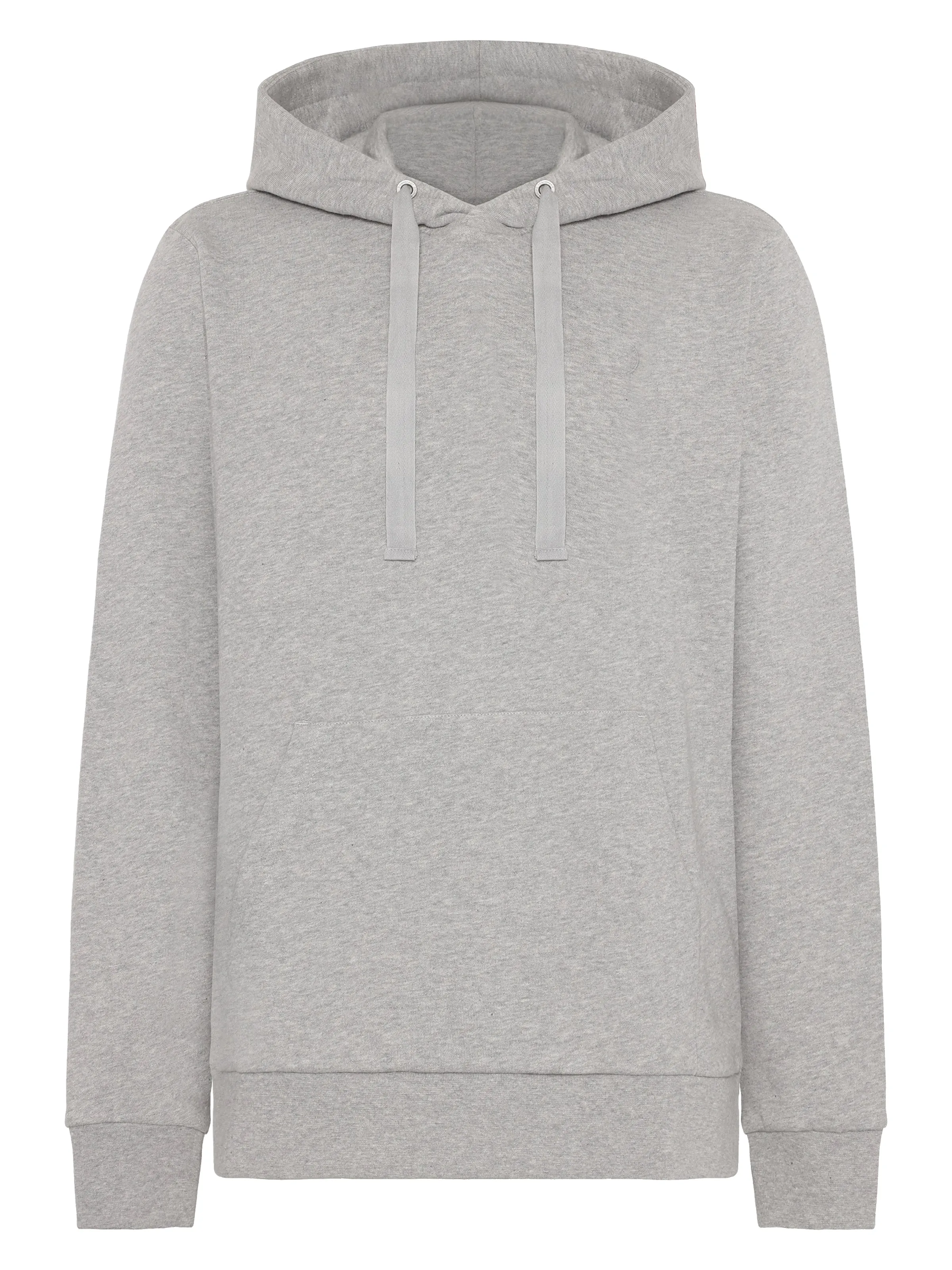 Hood basic badge sweat - Grey Melange