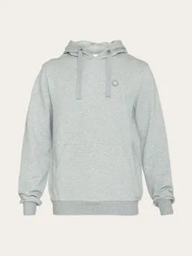 Hood basic badge sweat - Grey Melange