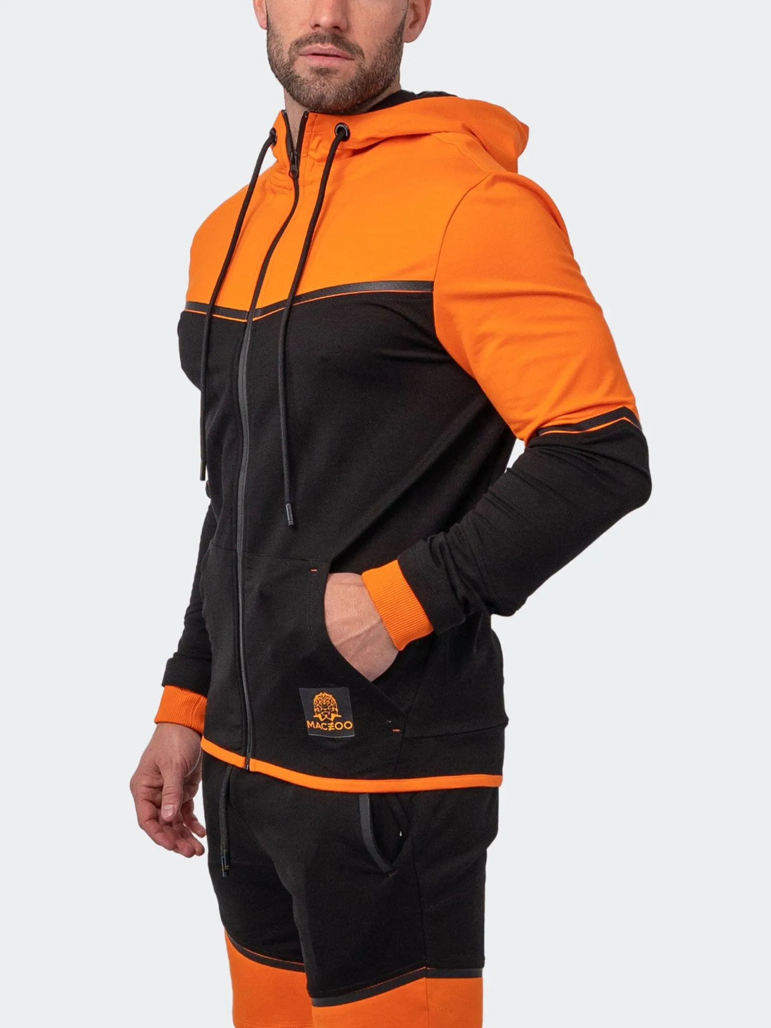 Hoodie Exploration Orange