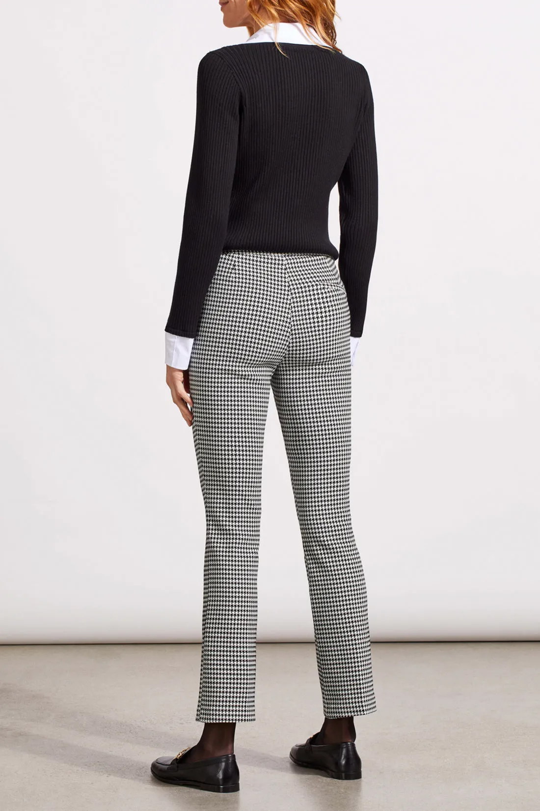 Houndstooth Pull on Pant