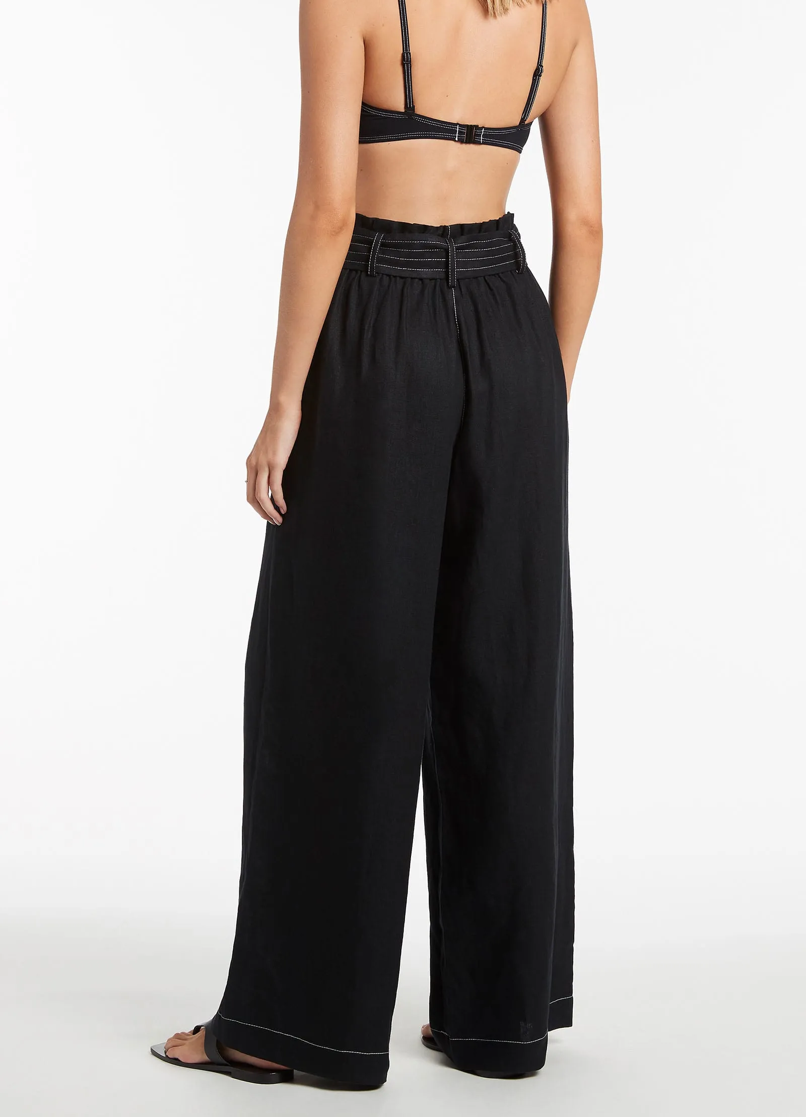 Jetset Highwaist Pants - Black