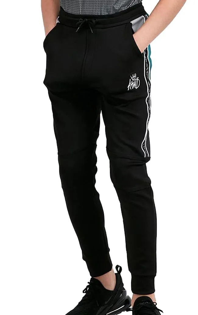 Kings Will Dream Juniors Skene Jog Pant Black Grey Teal