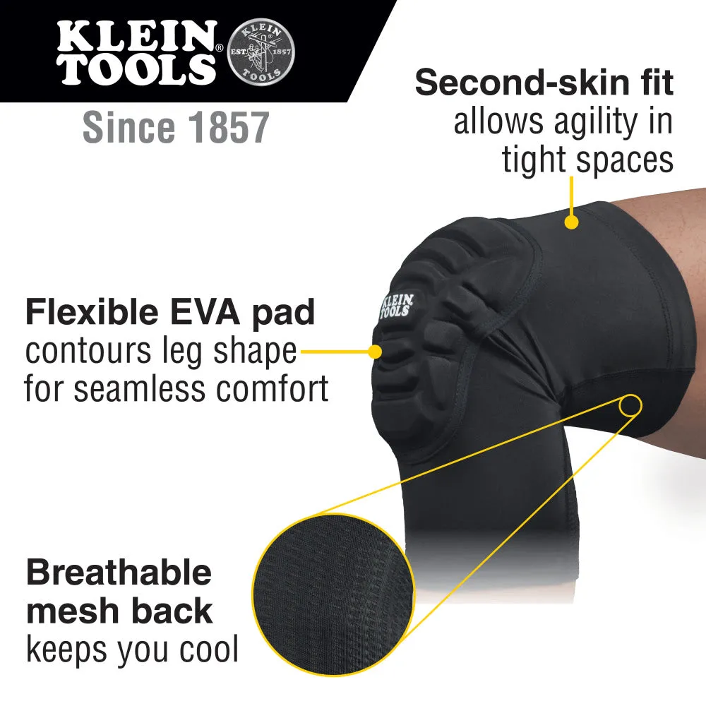 Klein 60614 Lightweight Knee Pad Sleeves, S/M