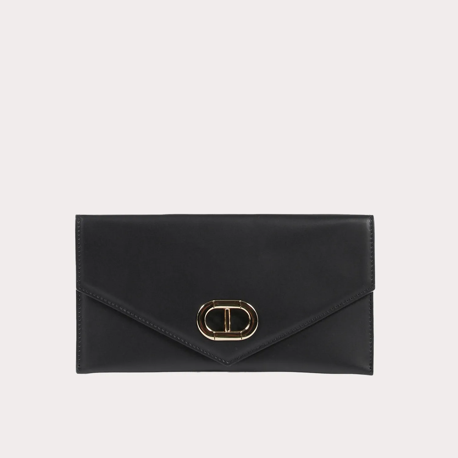 Leather Envelope Clutch