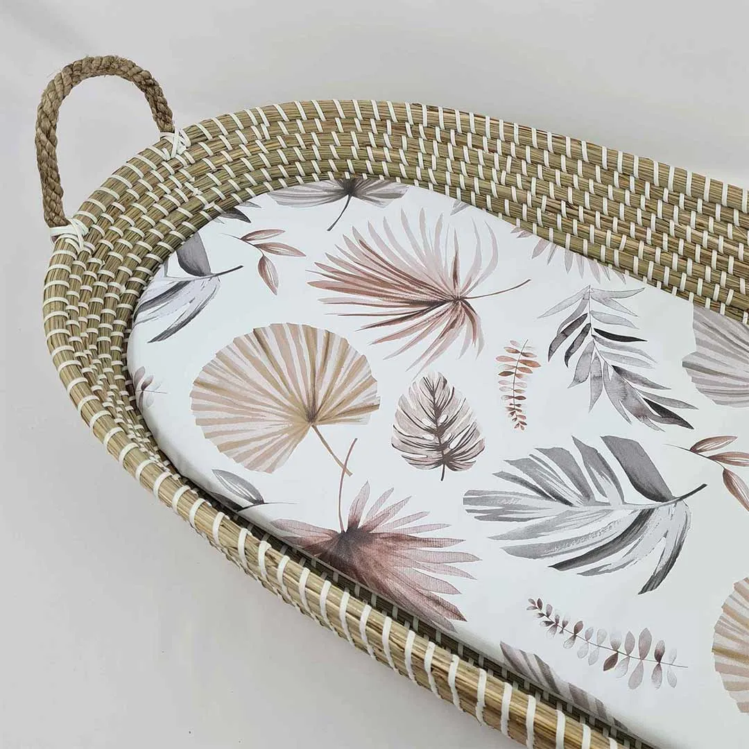 Mama Shack Changing Basket Liner - Boho Palms