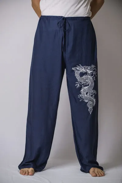 Mens Dragon Pants in Navy