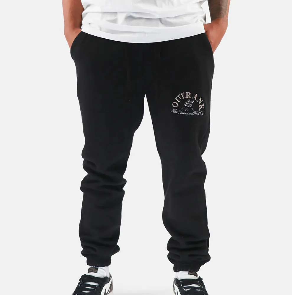 Mess Around and Find Out Embroidered Joggers