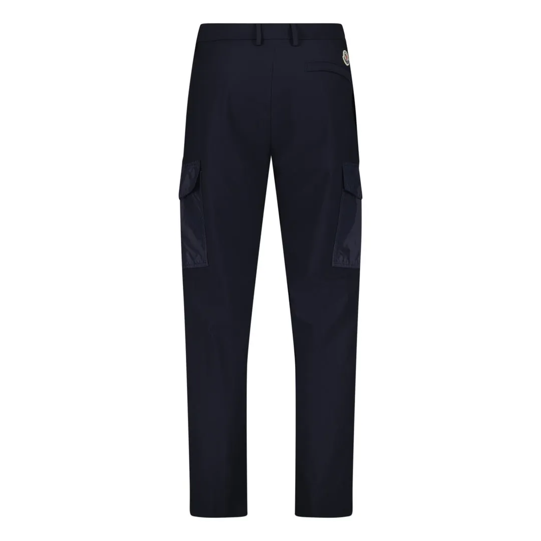 Moncler Logo Navy Track Pants