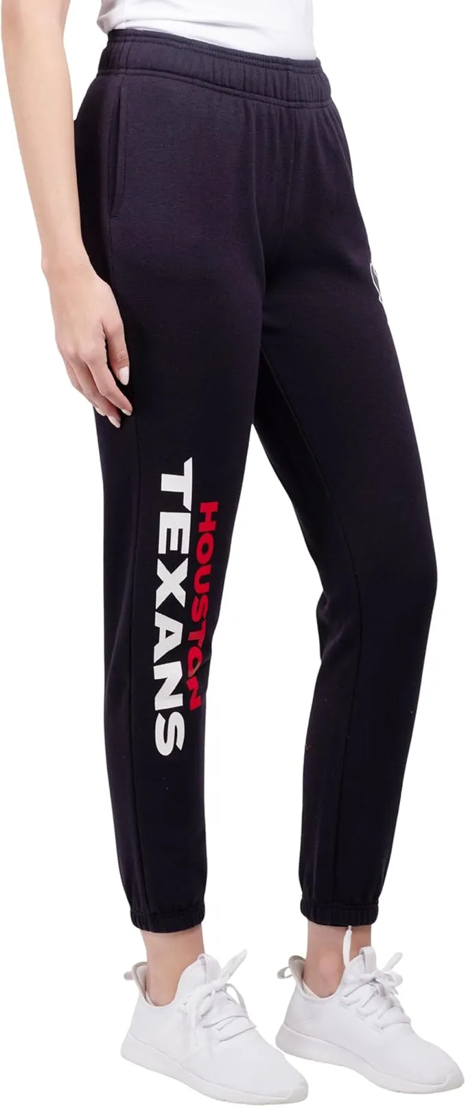 NFL Official Women's Super Soft Fleece Jogger Sweatpants|Houston Texans