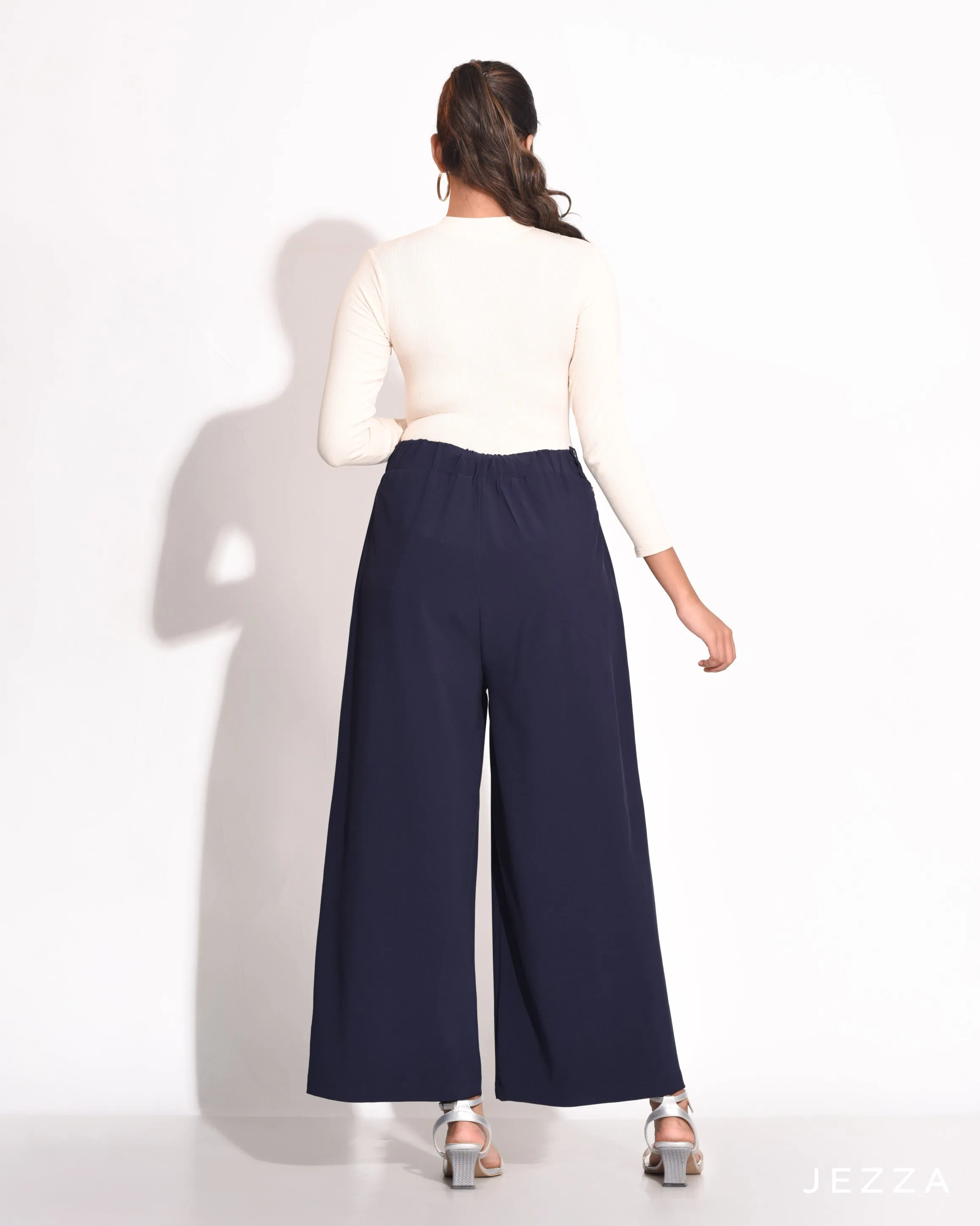 Pants with Elastic Waistband 58761