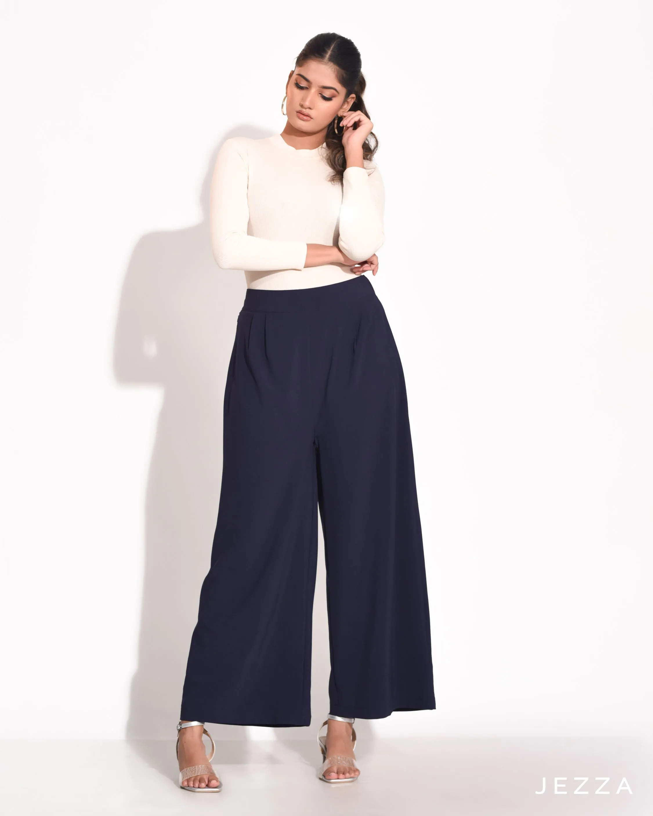 Pants with Elastic Waistband 58761