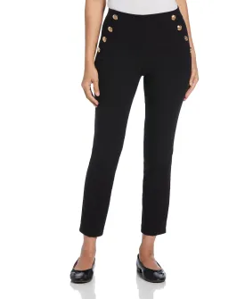 Petite Supreme Stretch Twill Slim Pull-On Ankle Pant