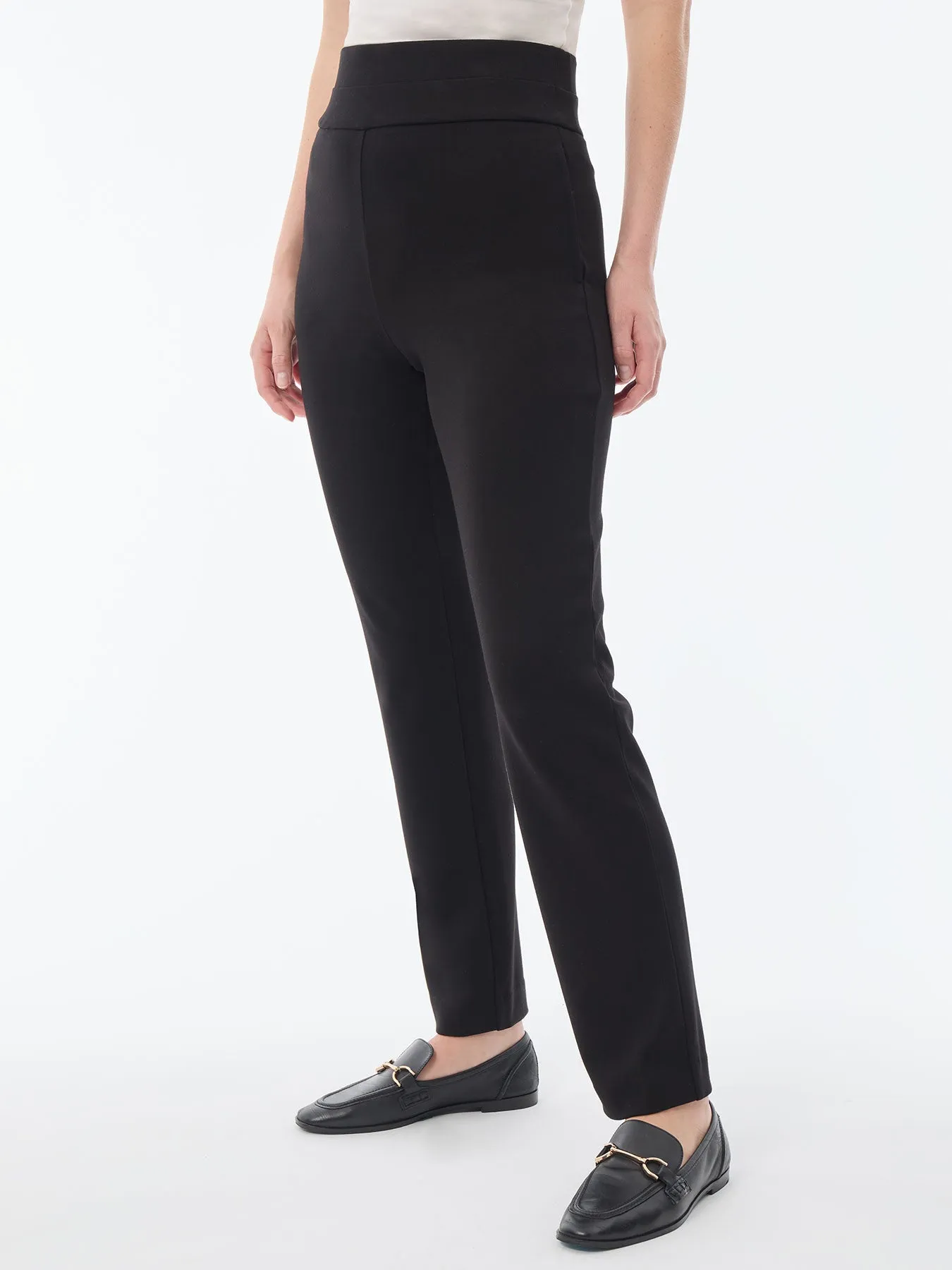 Pull-On Straight Leg Pant, Serenity Knit