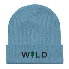 "Wild" Embroidered Beanie