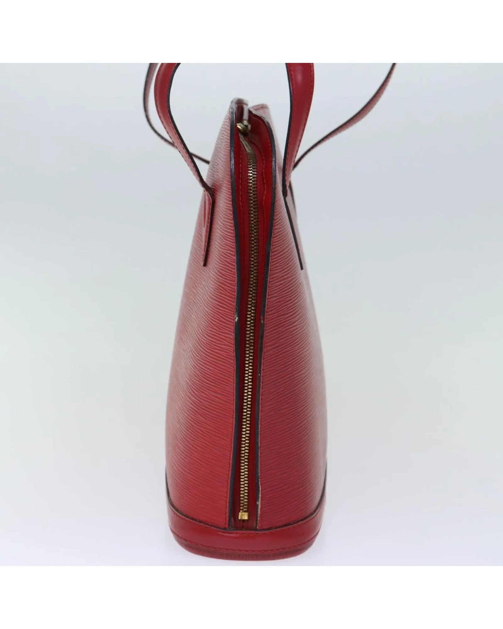 Red Epi Leather Shoulder Bag with Shoulder Drop by Louis Vuitton