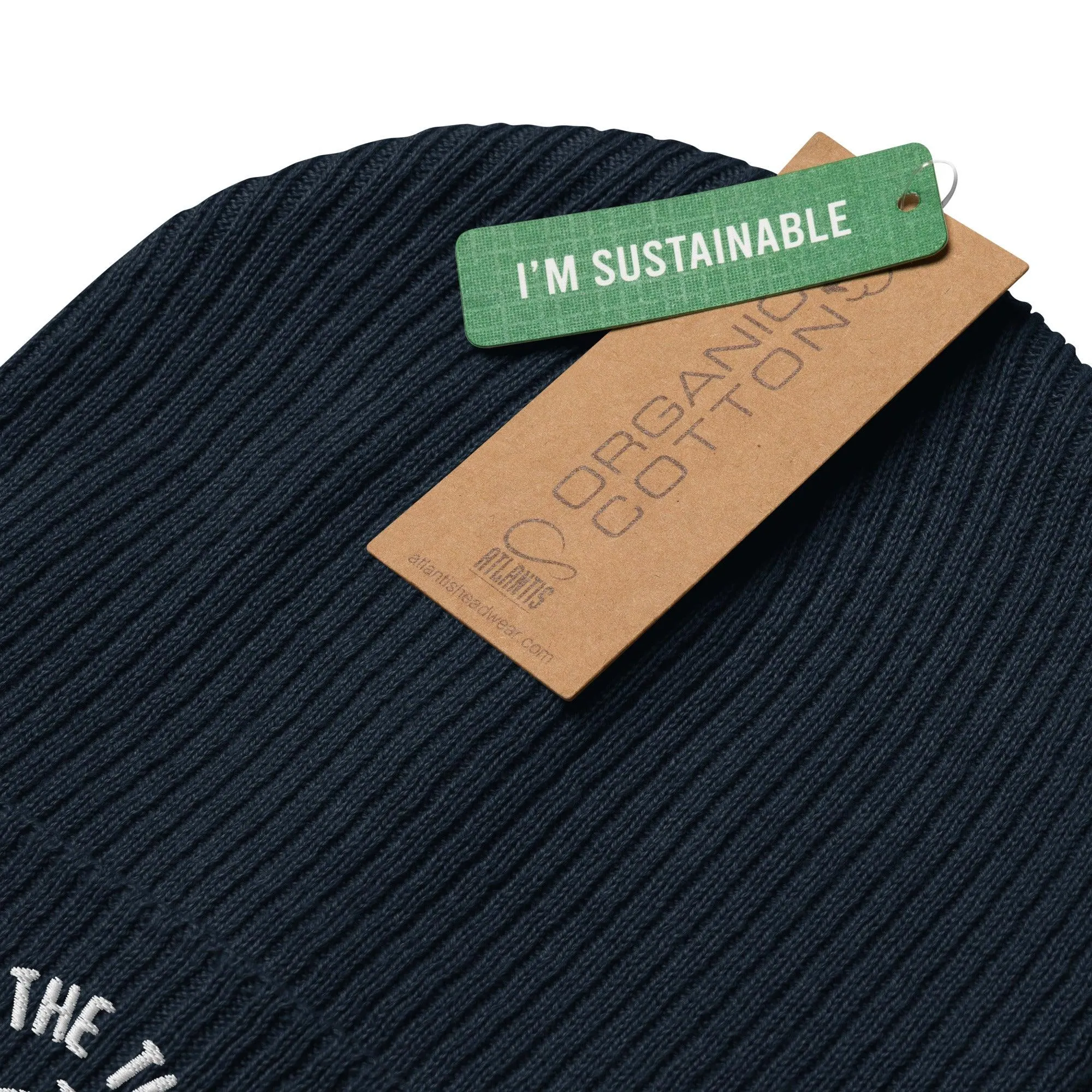 Save The Turtles Organic Beanie