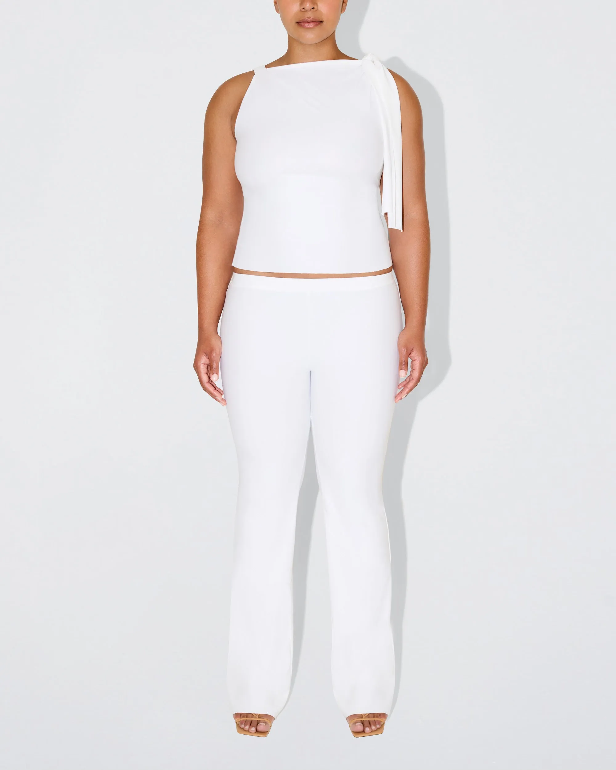 Sleek Stretch Low Rise Pant | Bright White