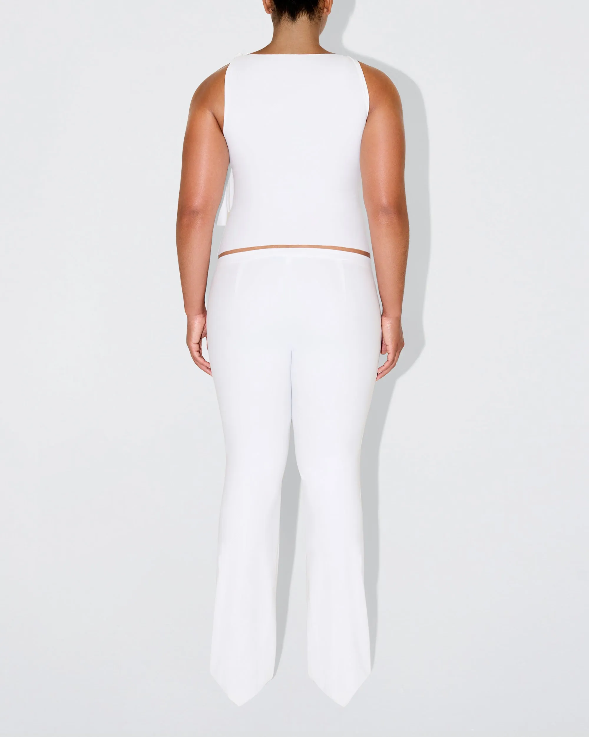 Sleek Stretch Low Rise Pant | Bright White