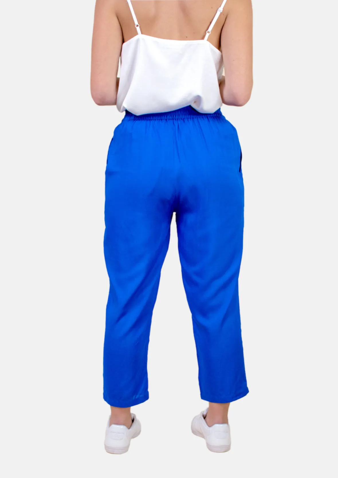 Straight Leg Trouser With Side Pockets